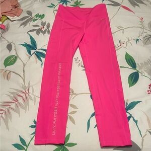 Lilly Pulitzer Neon Pink Women’s Leggings